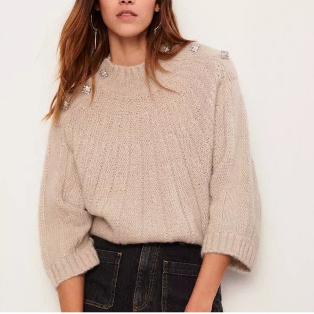 BA&SH Barthy Wool Sweater